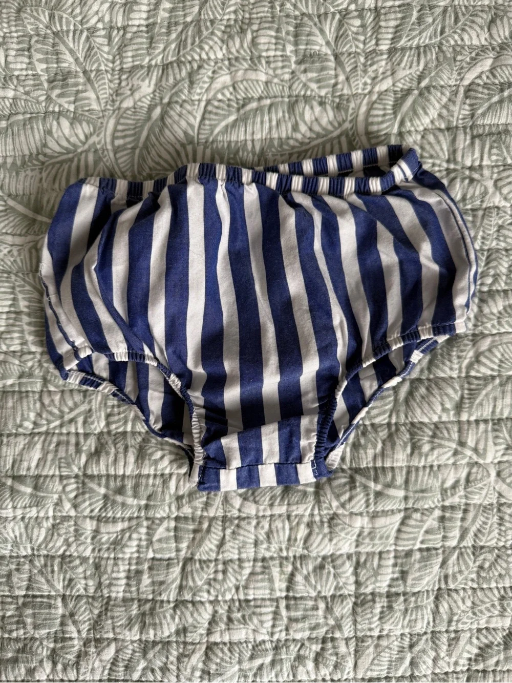 Ralph Lauren Blue and White Striped Baby Shirt